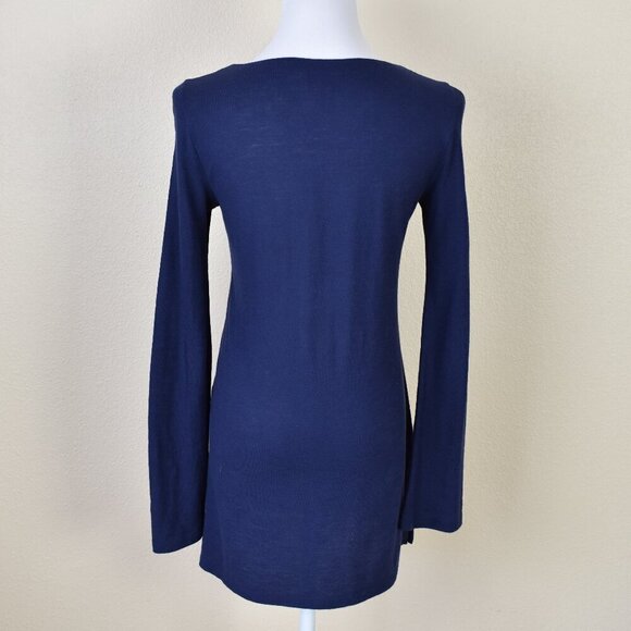 Lilly Pulitzer Westley True Navy Tunic Top - S - Picture 6 of 9